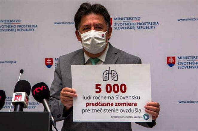 Budaj: Znečisťovateľov ovzdušia musíme dostať pod kontrolu